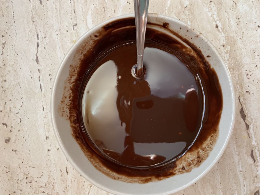 Gluten-free mug apple pie