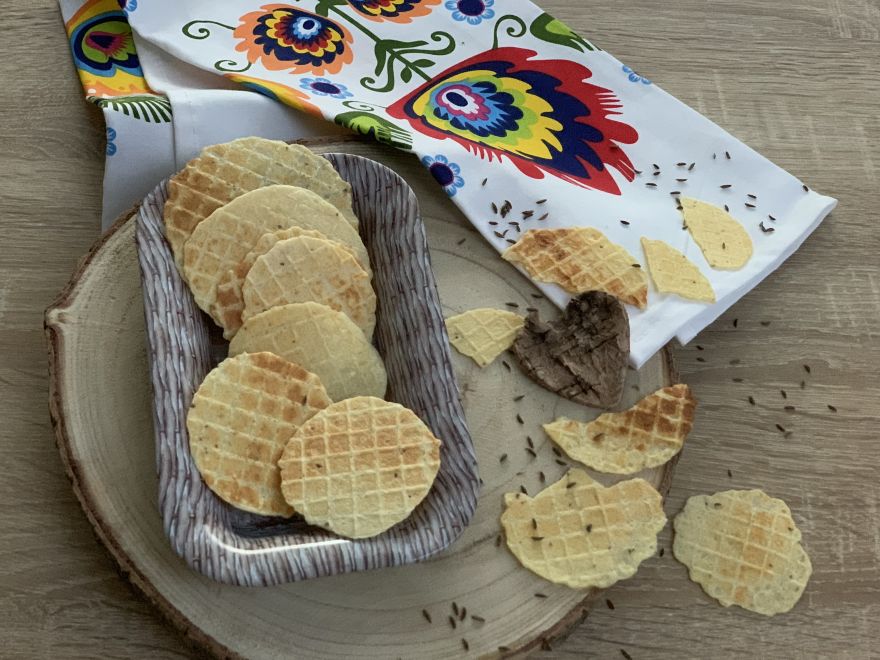 Bezlepkové syrové oblátky