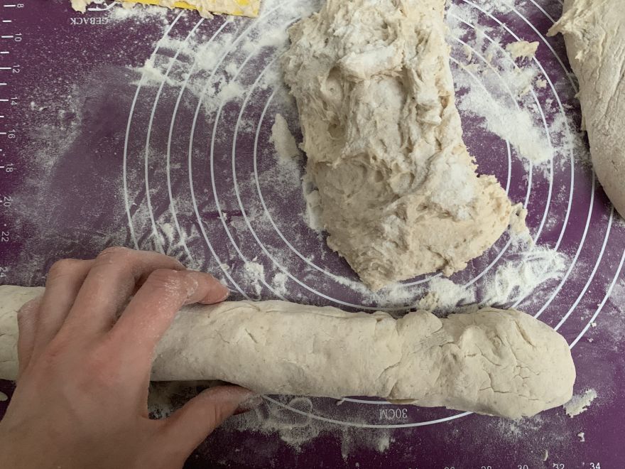 Křupavé celozrnné bezlepkové bagety