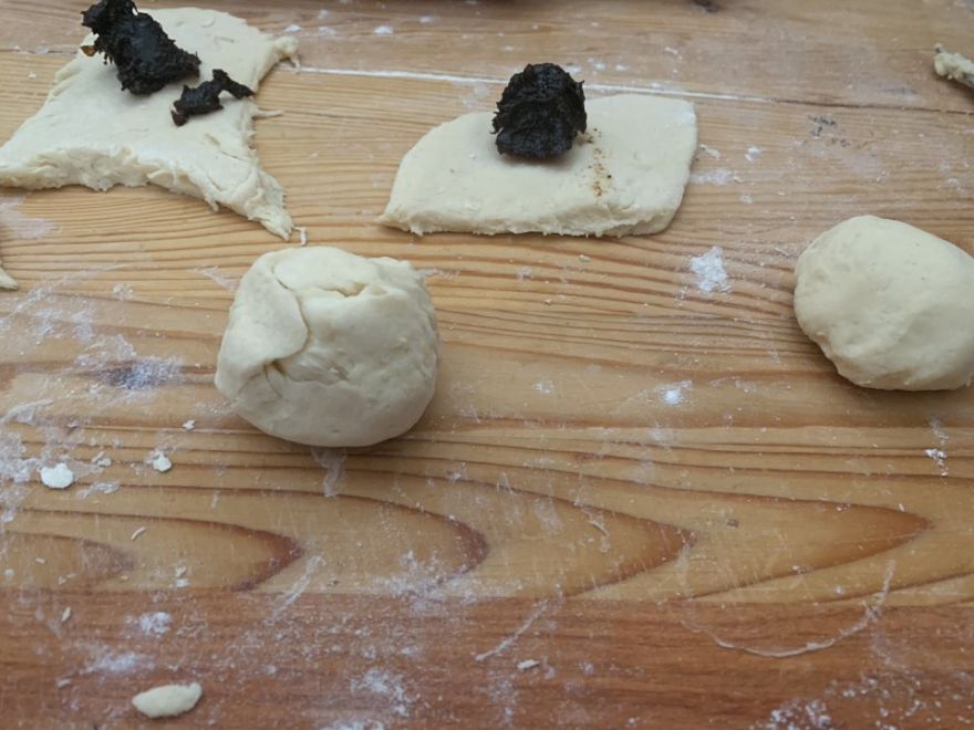 Bezlepkové pečené koblihy