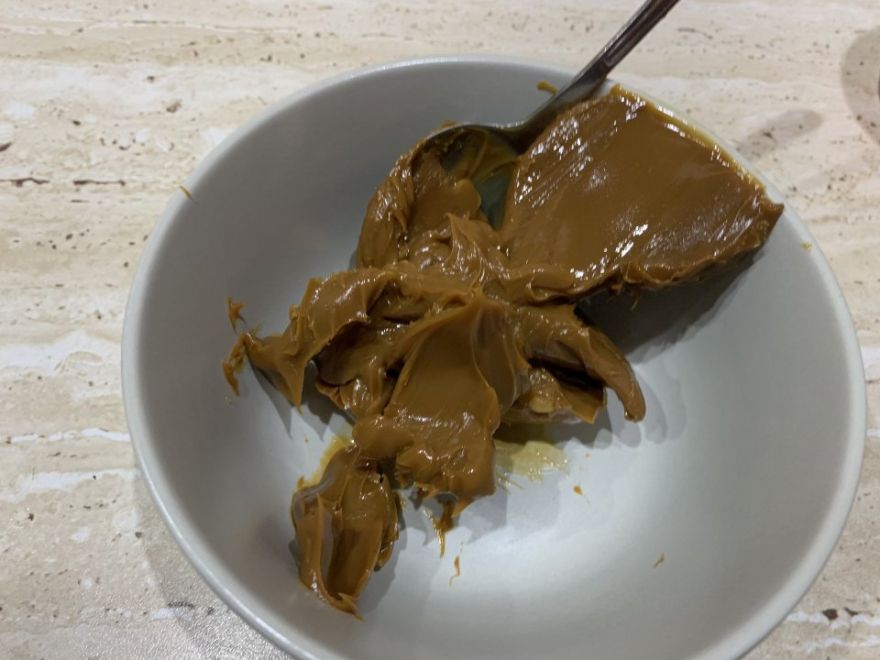 Cheesecake with salted caramel