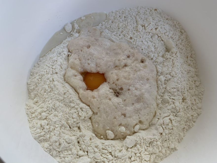 Bezlepkový kakaový závin