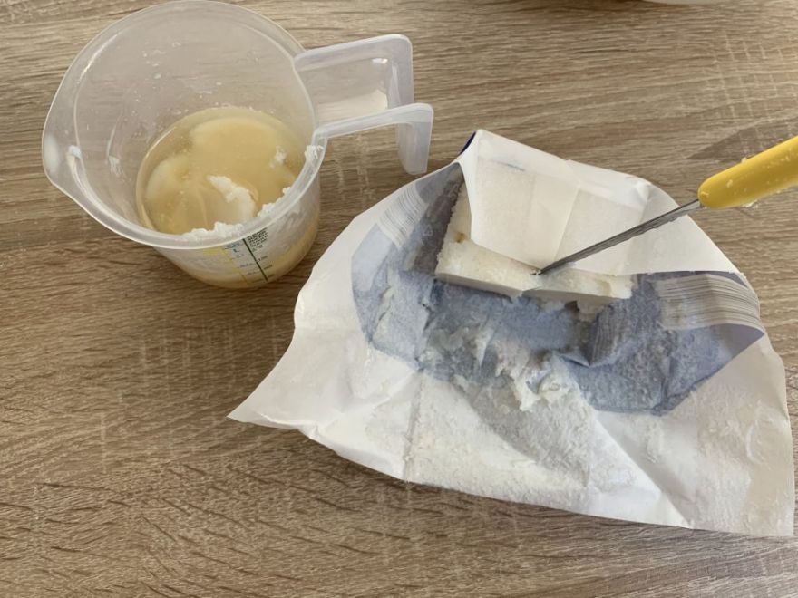 Bezlepkový kakaový závin