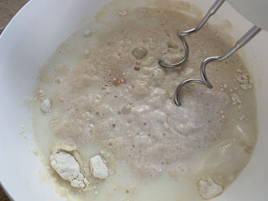 Bezlepkový kakaový závin