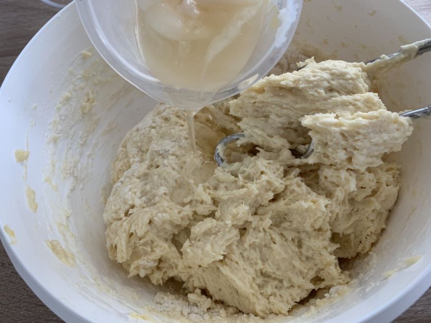 Bezlepkový kakaový závin