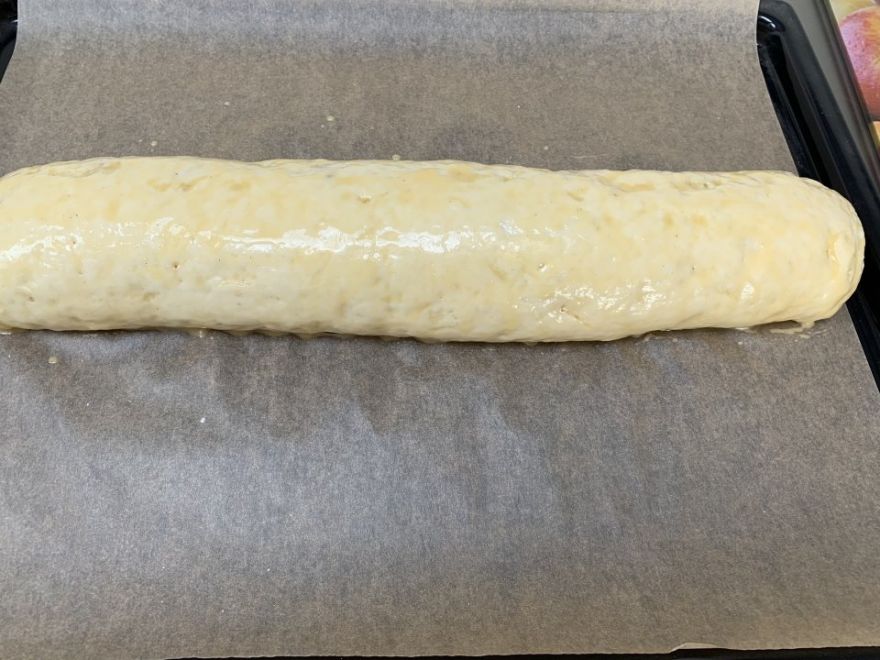 Bezlepkový kakaový závin