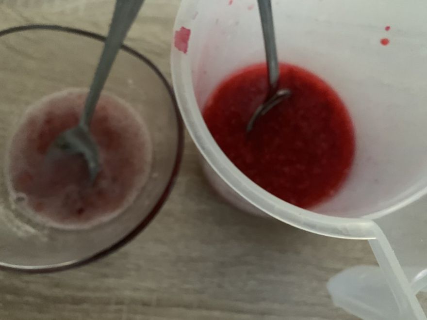 Raspberry cheesecake