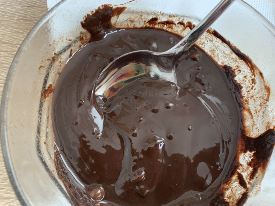 Csokoládé sajttorta 70%-os csokoládéval