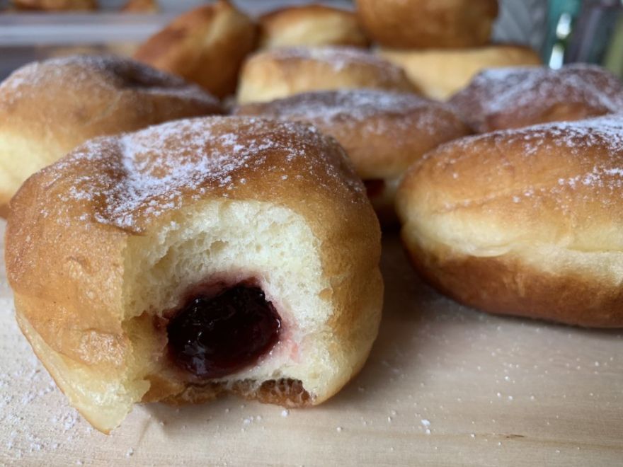 Traditional donuts in an unconventional way
