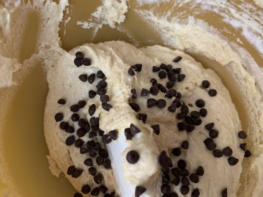 Cottage cheese and spelled cake