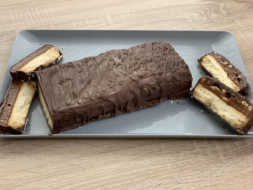 Bezlepkový twix a snickers