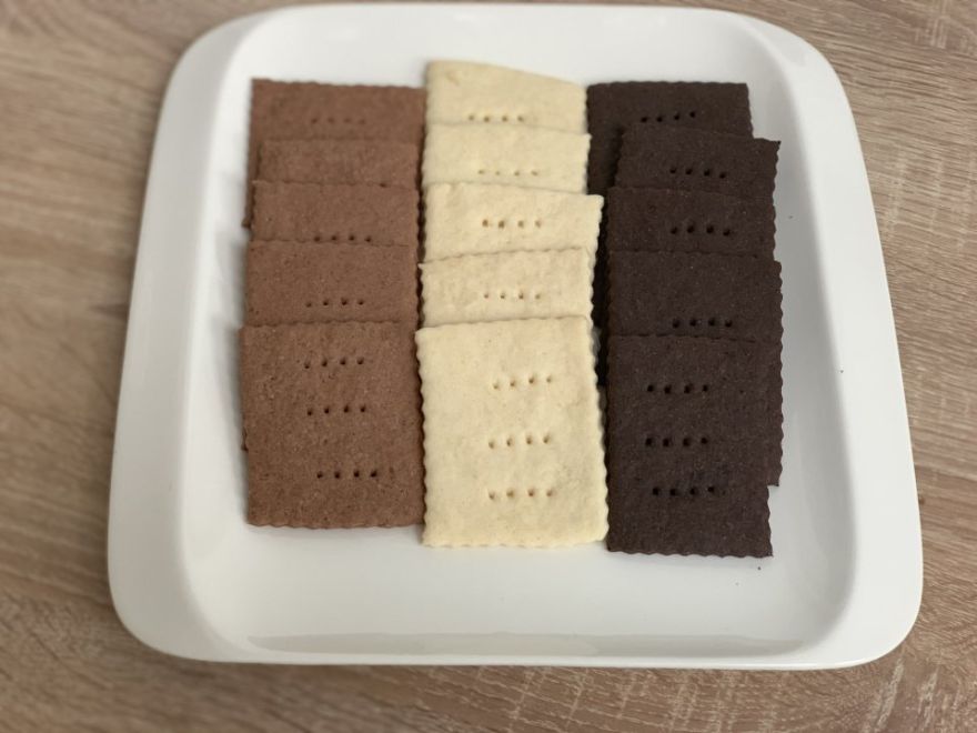 Gluten-free butter cookies 3 types without egg