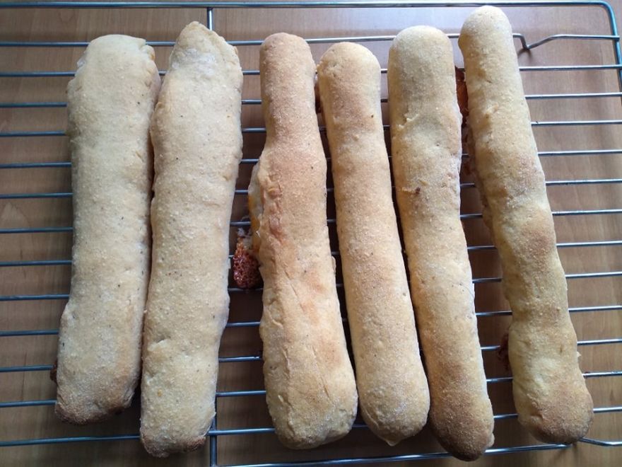 Bezlepkové plnené štangle