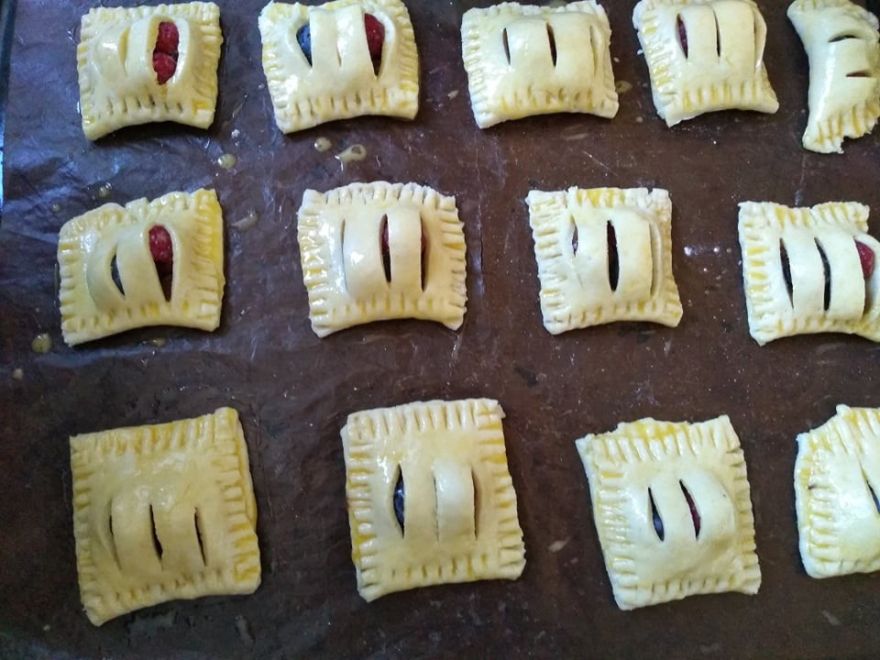 Bezlepkové a bezmliečne ovocné taštičky