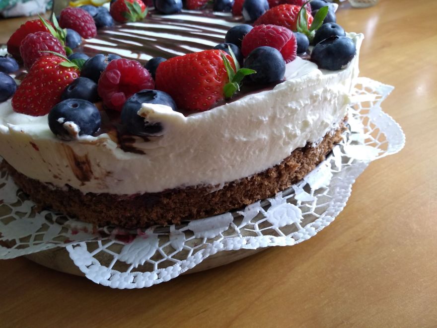 Bezlepkový super rychlý dort