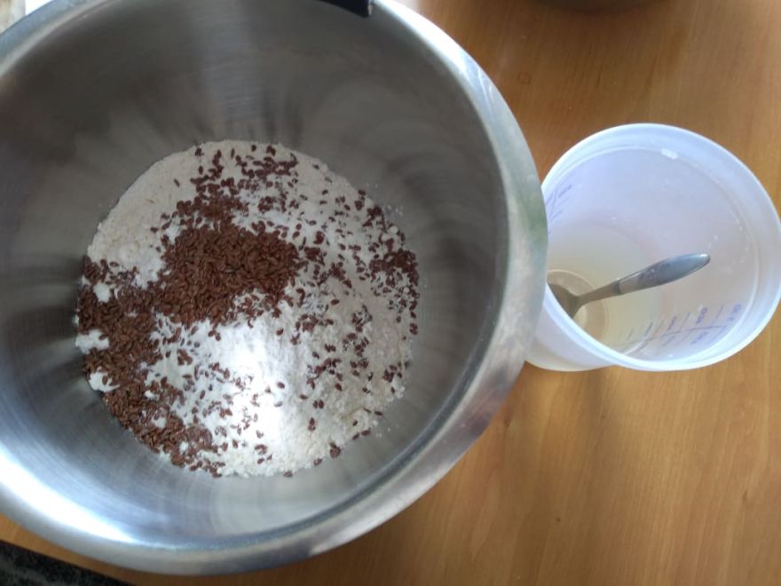 Bezlepkový sódový chlieb bez kysnutia