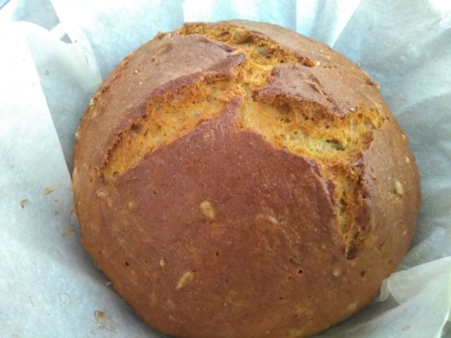 Gluten-free Irish bread without yeast and sourdough