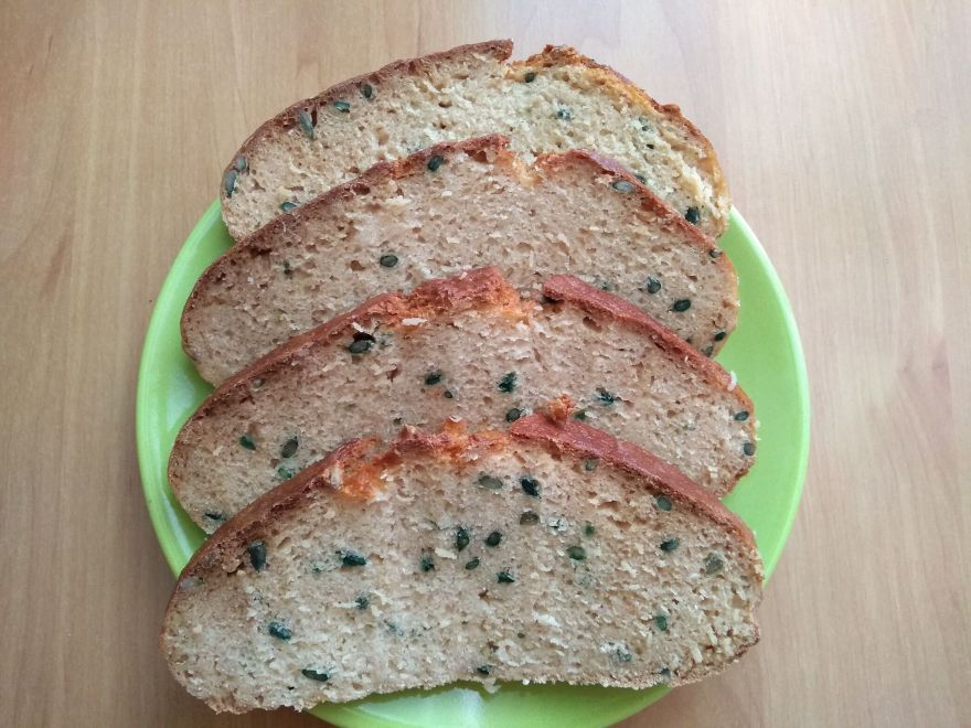 Gluten-free Irish bread without yeast and sourdough