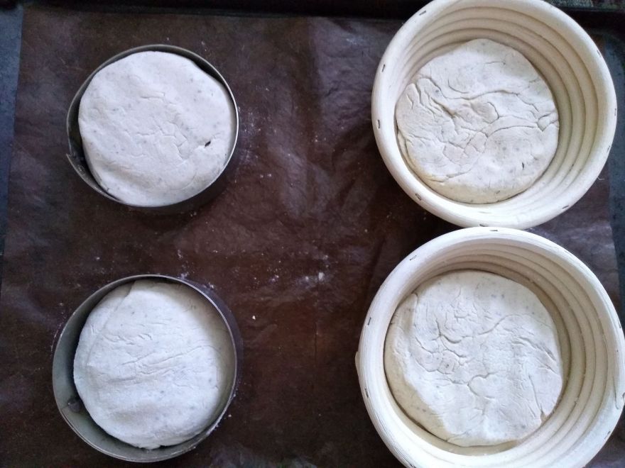 Gluten-free sourdough bread bowls