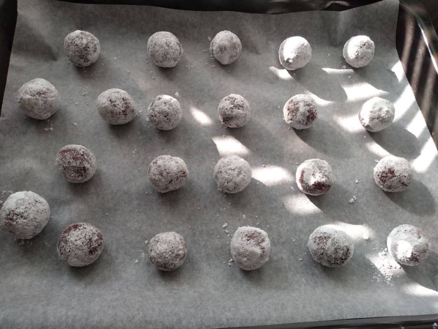 Bezlepkové čokoládové crinkles