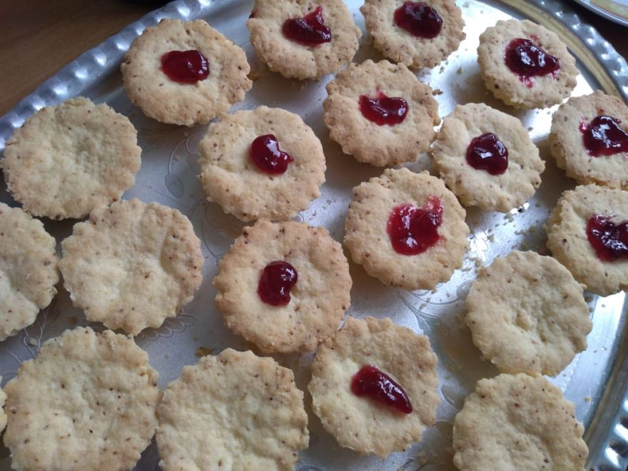 Gluten-free cupcakes with chestnut cream
