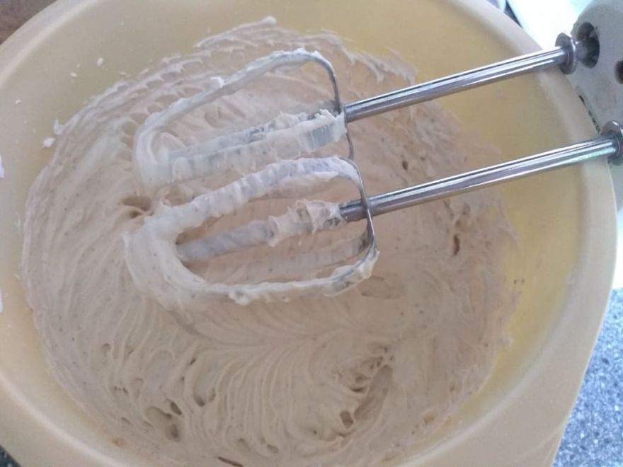 Gluten-free cupcakes with chestnut cream