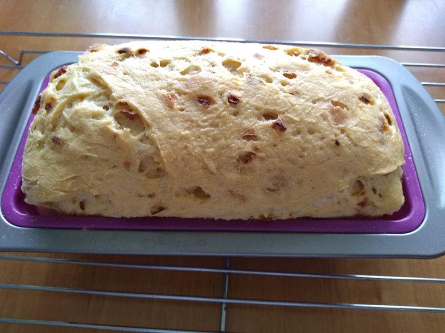 Gluten-free bacon bread