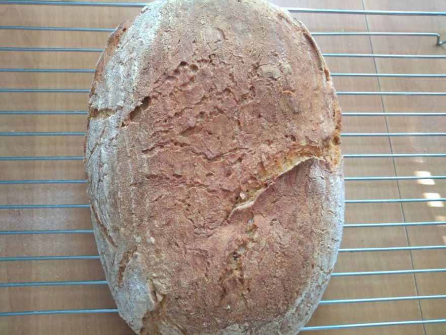 Bezlepkový dýňový chléb