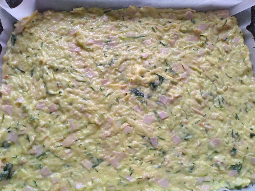 Bezlepkový cuketový nákyp