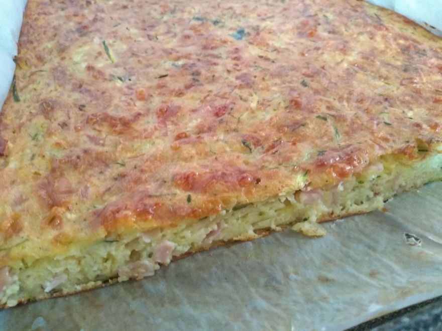 Bezlepkový cuketový nákyp