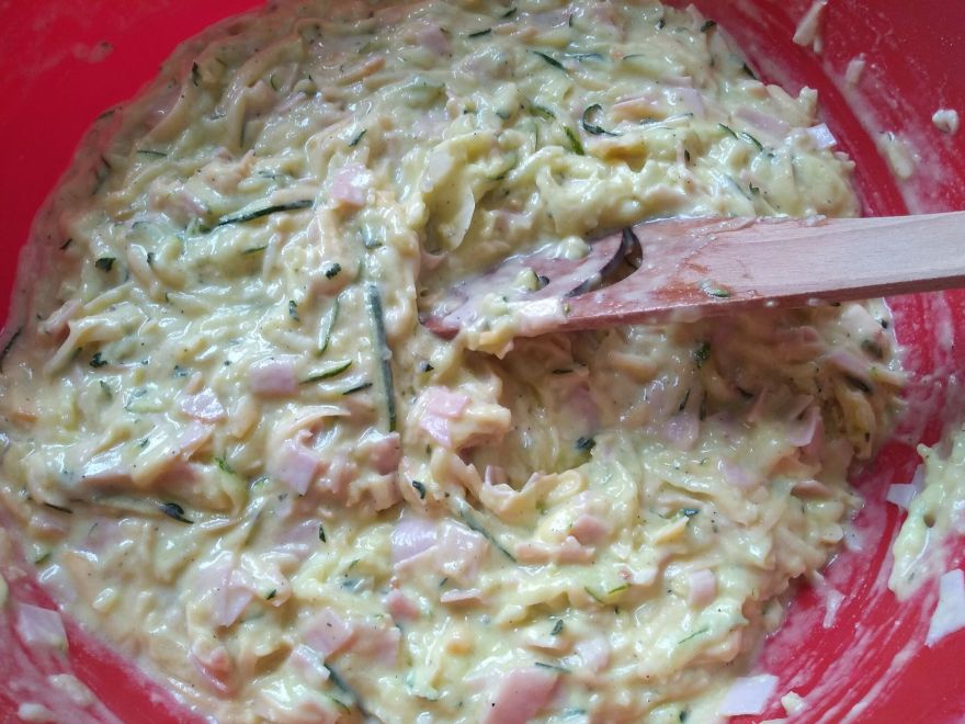 Bezlepkový cuketový nákyp