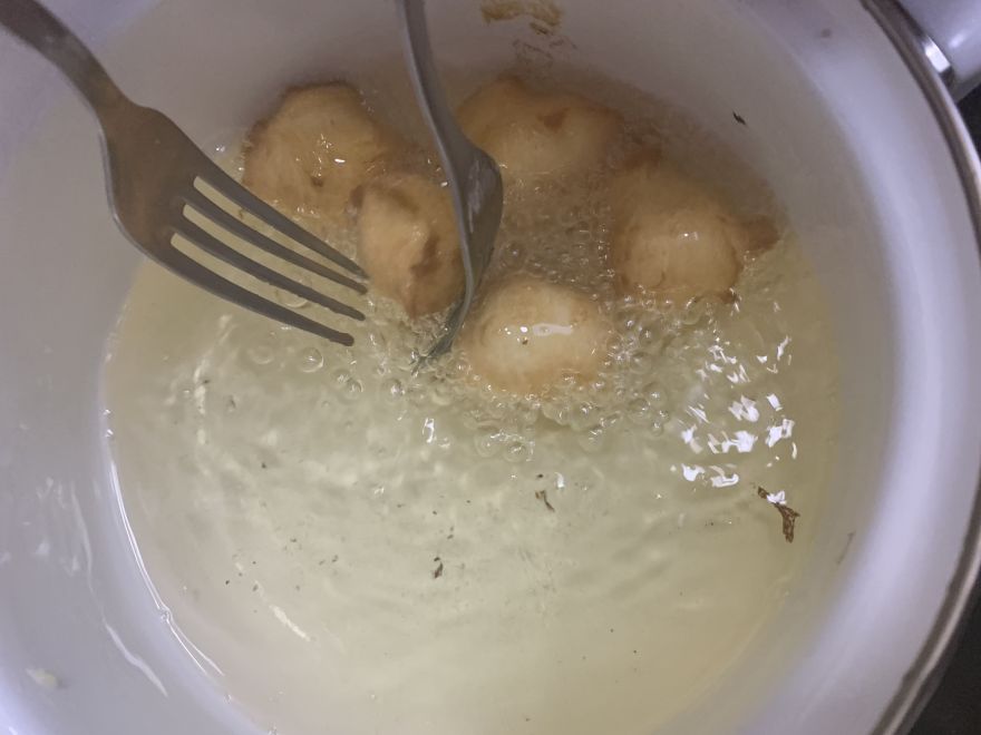 Fritule - jogurtové mini koblihy