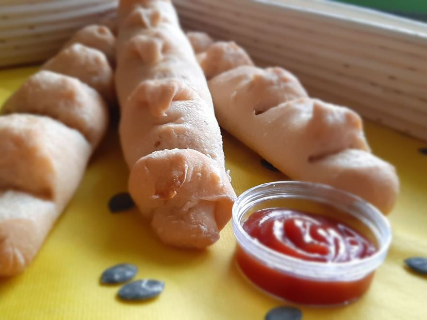 Bezlepkové nočné bagety DRAČÍ CHVOST