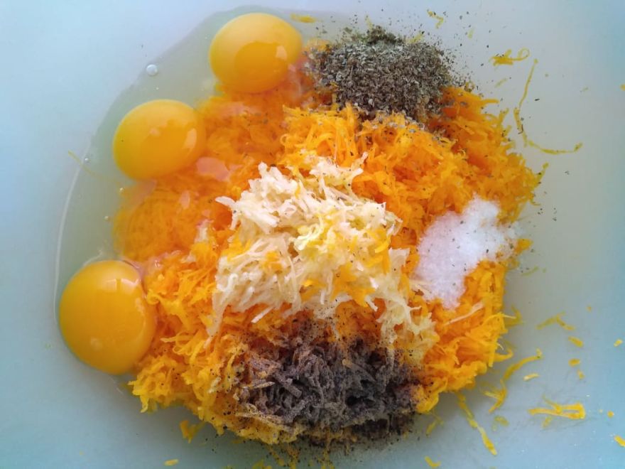 Bezlepkové dýňové placky