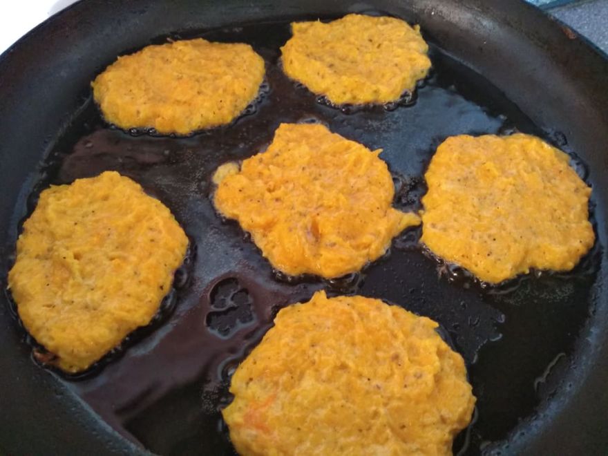 Bezlepkové dýňové placky