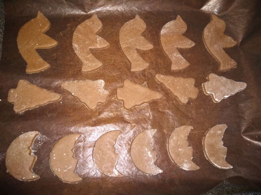 Gluten-free Christmas gingerbread from Fine mix and Universal mix