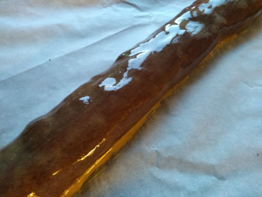 Gluten-free stuffed spun honeydew