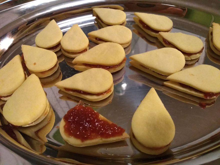 Bezlepkové vanilkové slzičky