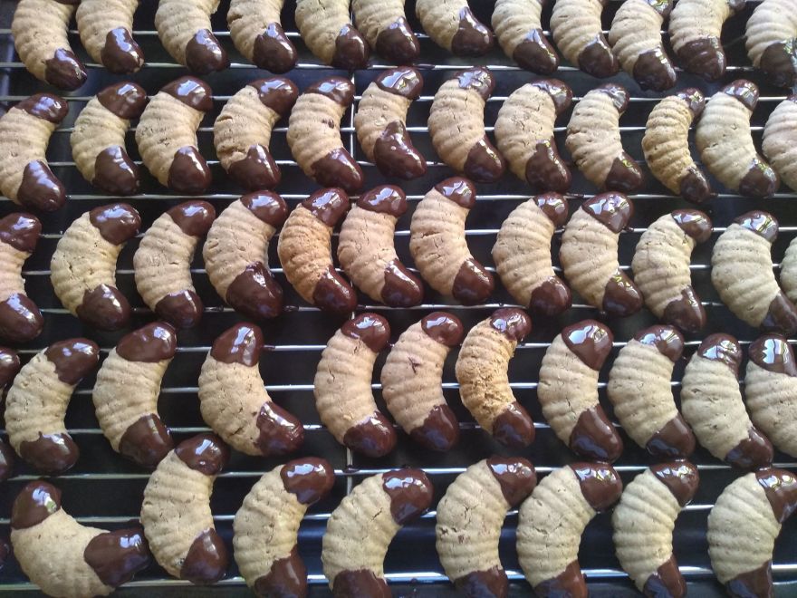 Bezlepkové cappuccino rožteky