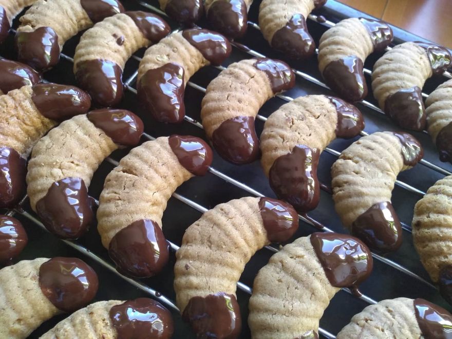 Bezlepkové cappuccino rožteky