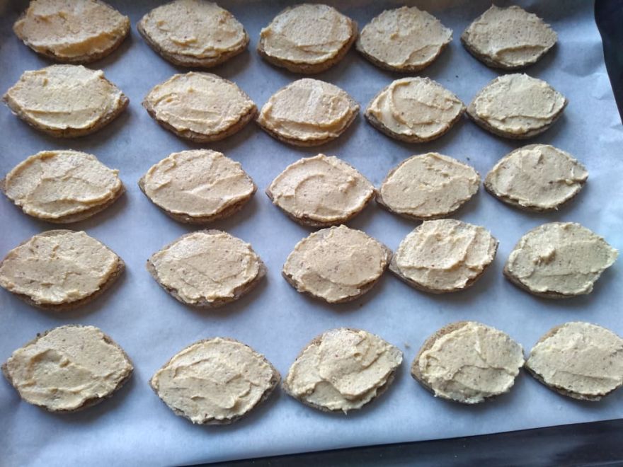 Bezlepkové mocca oválky