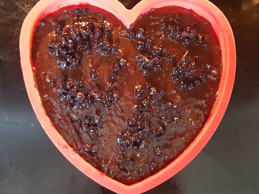 Bezlepkový brownies s vanilkovým pudingom