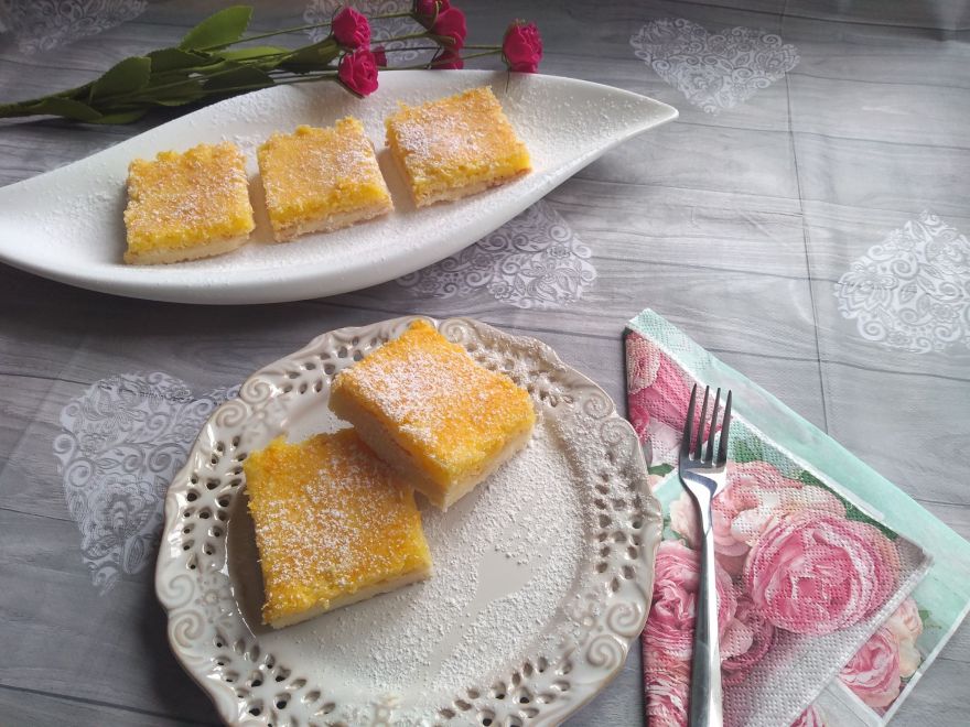 Bezlepkové hrnčekové pomarančové kocky