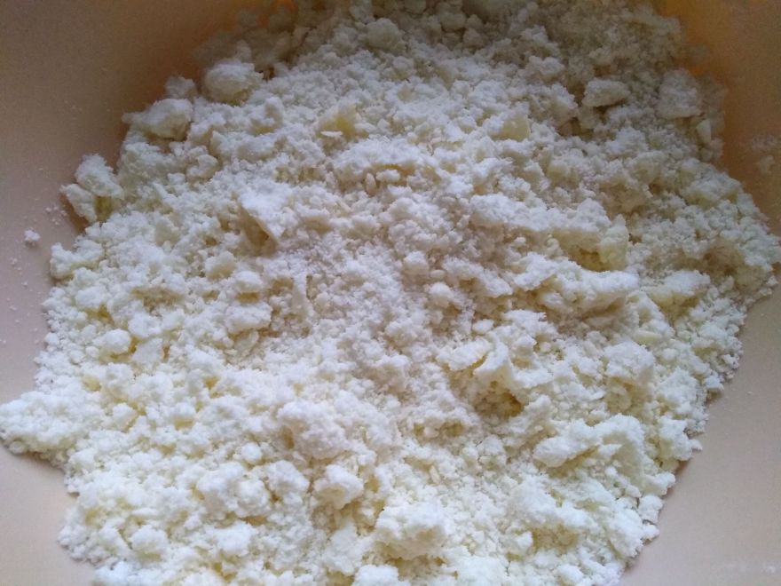 Bezlepkové hrnčekové pomarančové kocky