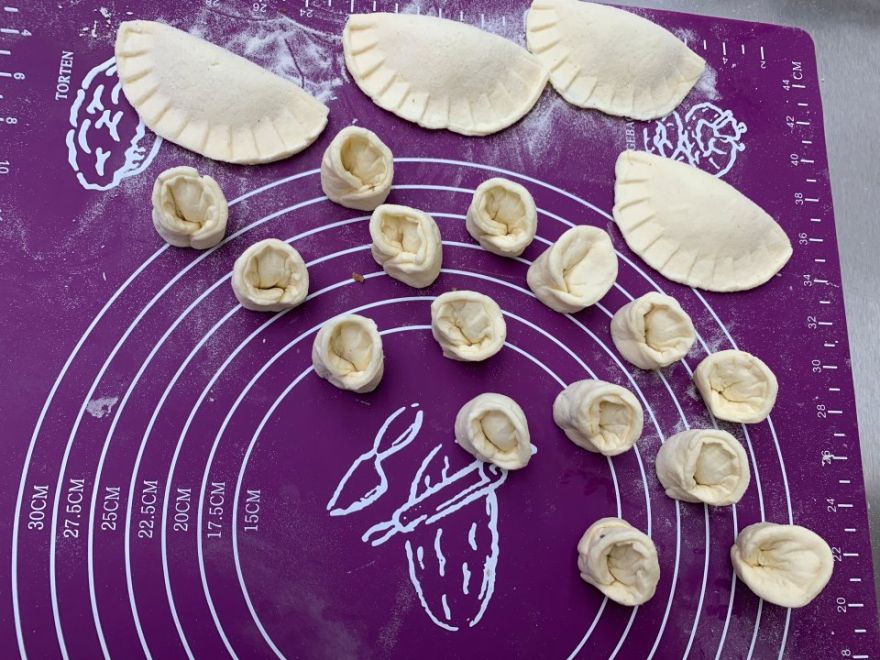 Bezlepková ouška do boršče a pirohy na slano