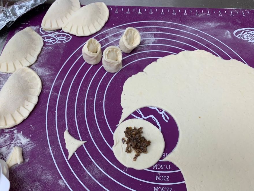 Bezlepková ouška do boršče a pirohy na slano