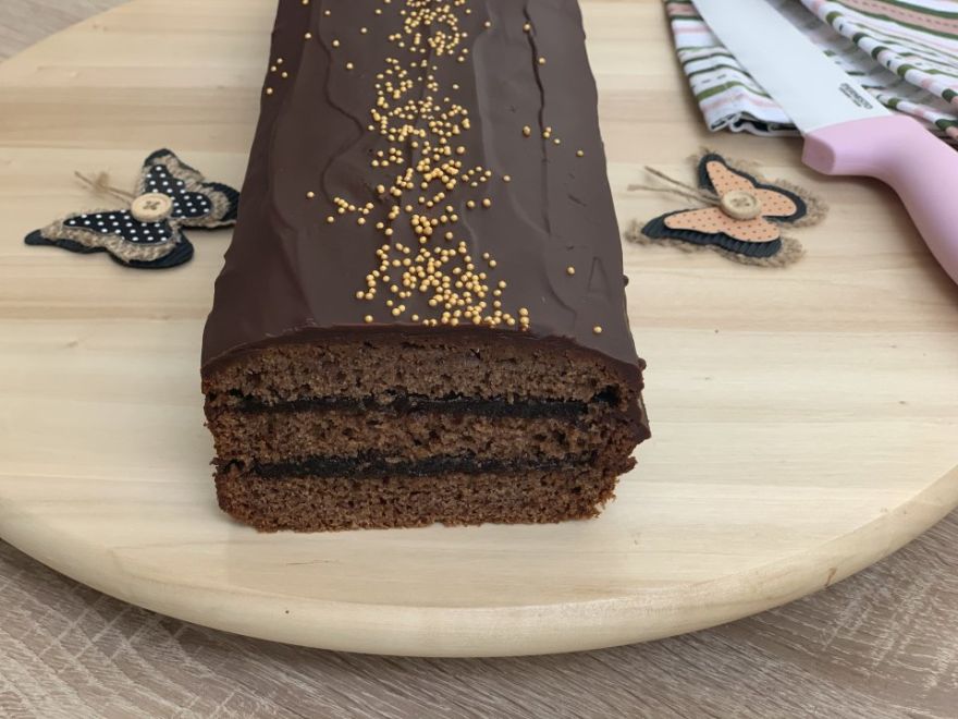 Bezlepkový prekladaný perník