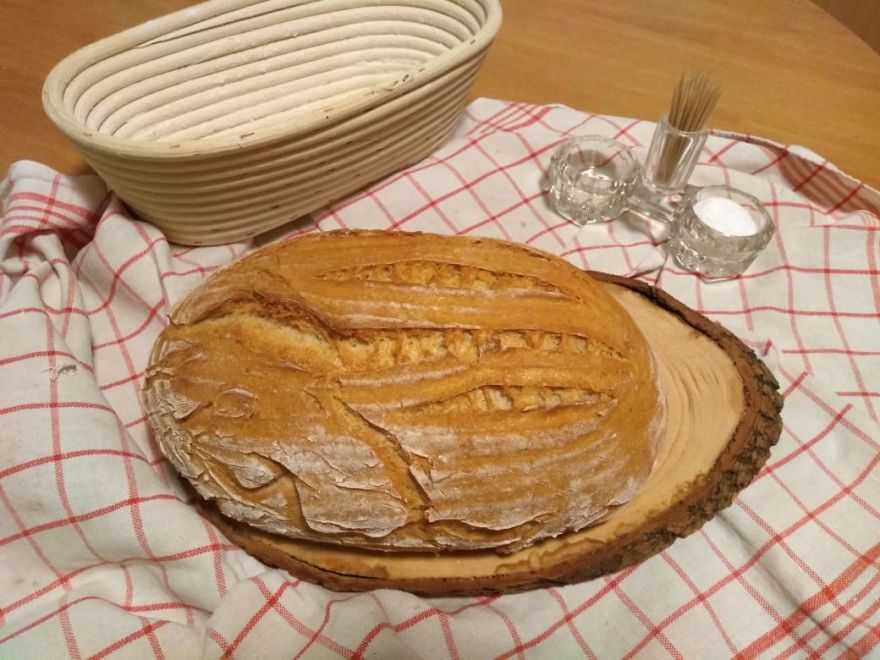 Bezlepkový chlieb s jogurtom