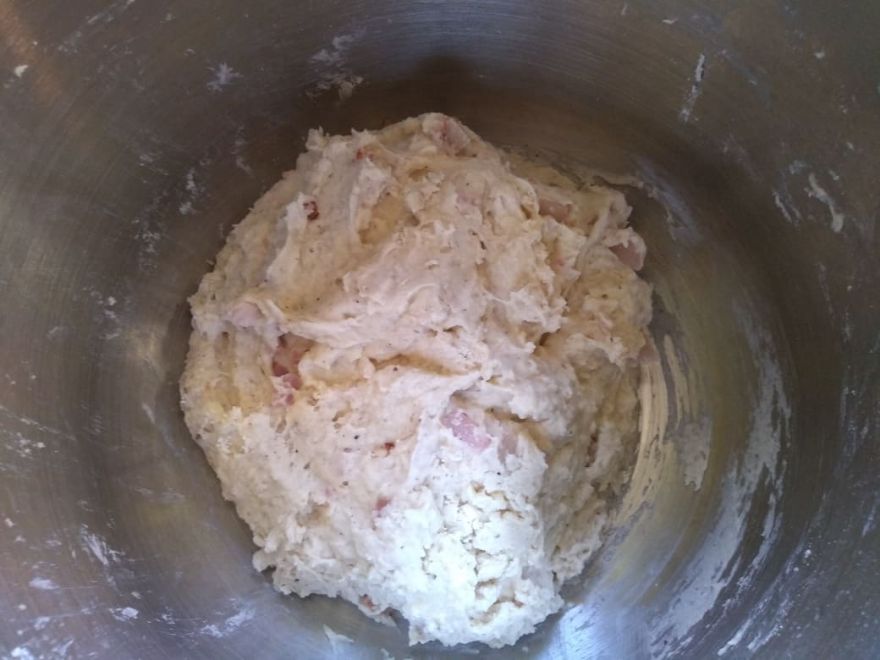 Gluten-free bacon baguettes