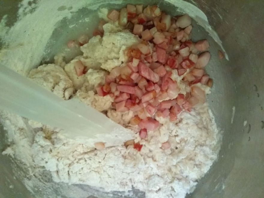 Gluten-free bacon baguettes